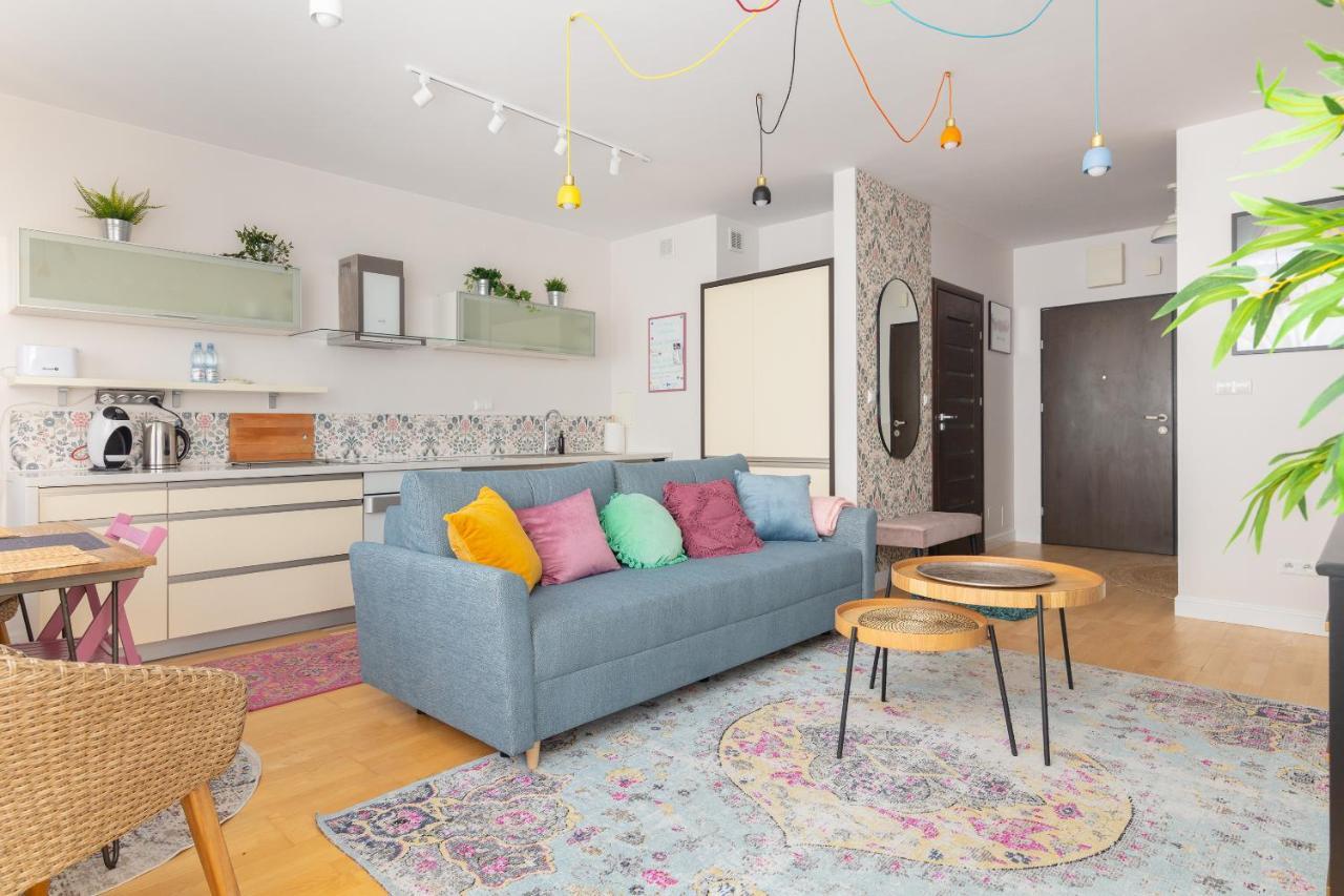 ורשה Wincentego Colorful Apartment מראה חיצוני תמונה