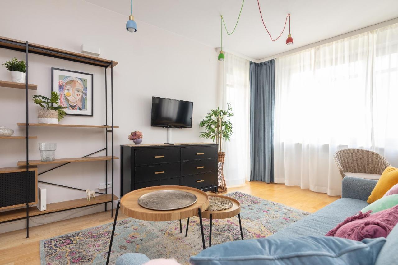 ורשה Wincentego Colorful Apartment מראה חיצוני תמונה